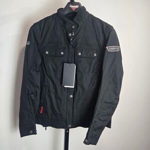 Victory Motorcycles Womens Skye RIding Jacket Black Nylon Moto Biker Small New